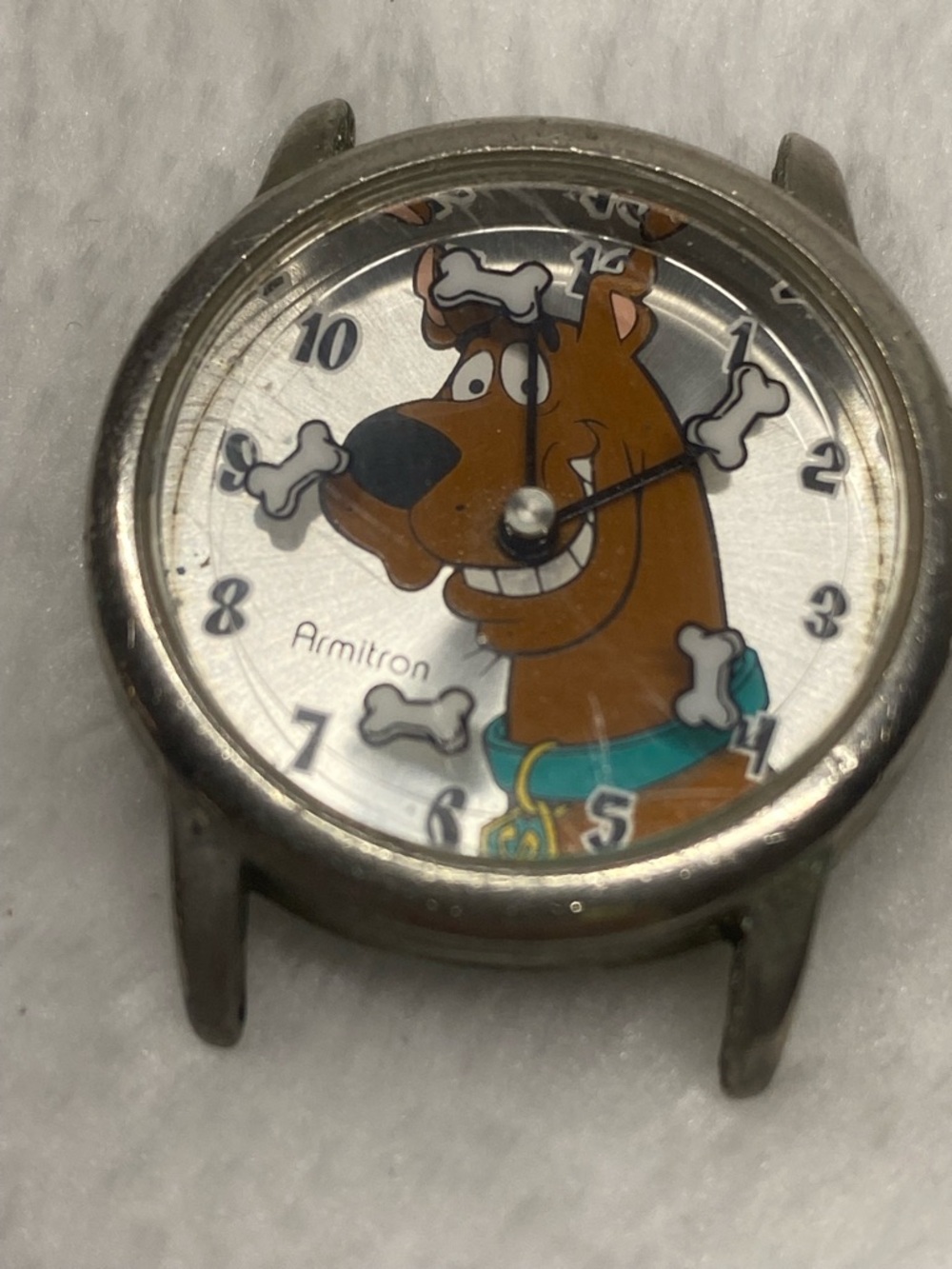 Vintage 1990 Armiton Scooby Doo Watch Head Only. Working Condition